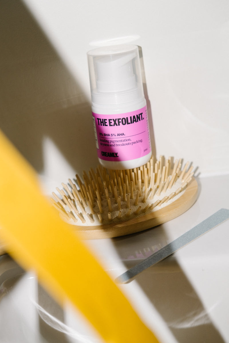 The Exfoliant. 2% BHA 5% AHA