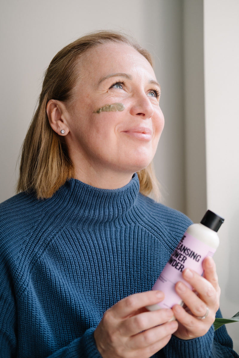 Цветочная пудра. Для умывания. 