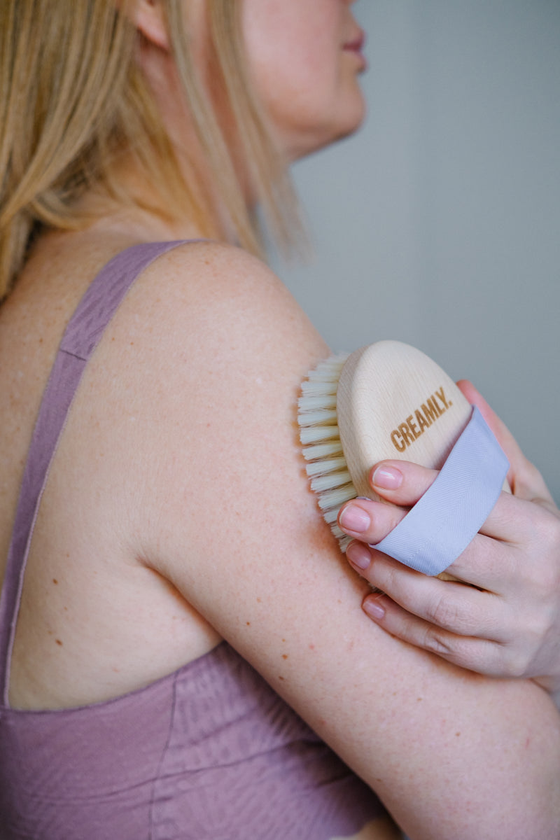 Щетка. Для сухого массажа.